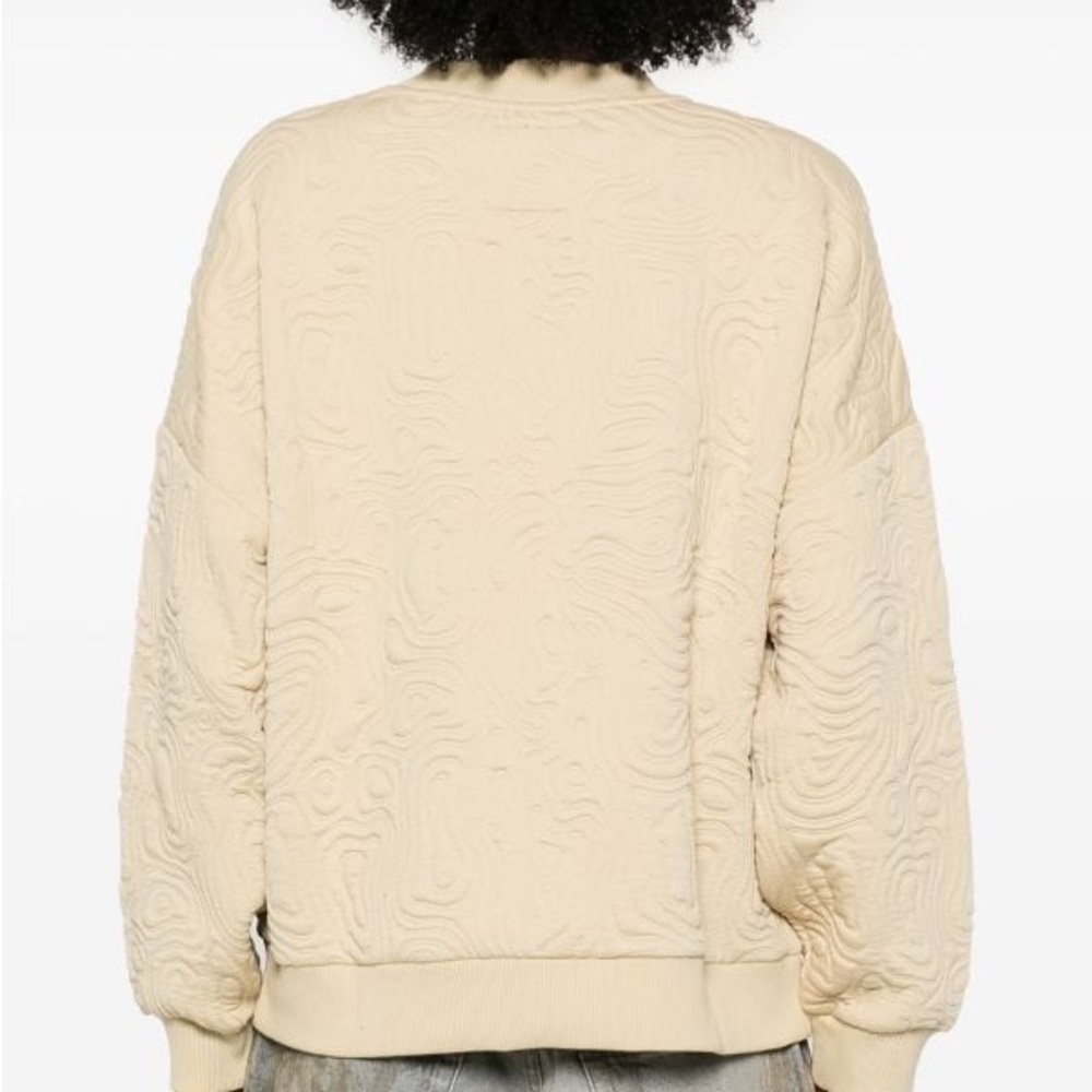 VANS Skate Maze Crew Sweatshirt Sweater Mojave Desert Beige Oversized New Small - Picture 8 of 8